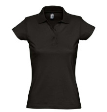 Рубашка поло женская Prescott Women 170, черная