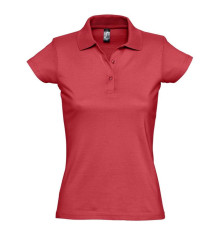 Рубашка поло женская Prescott Women 170, красная