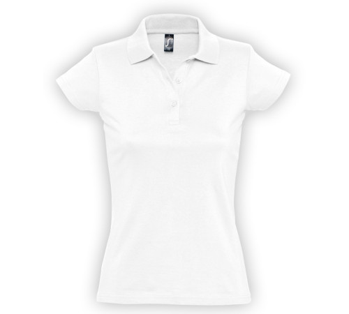 Рубашка поло женская Prescott Women 170, белая