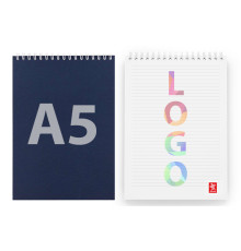 Блокноты А5 на пружине с полноцветным блоком
