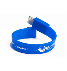 Браслеты-флешкиС нанесением логотипа