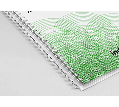 Брошюра А5 или А4 на металлической пружине