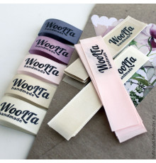 Вшивные бирки с логотипом