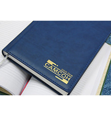 Ежедневник с тиснением фольгой