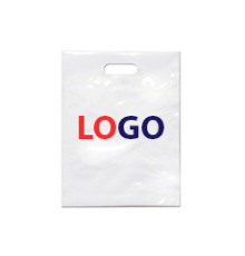 Пакет ПВД 40х50см, белый с нанесением в 2 цвета