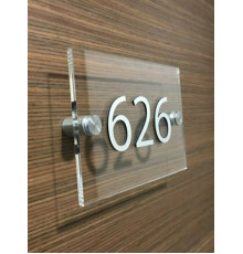 Табличка из оргстекла