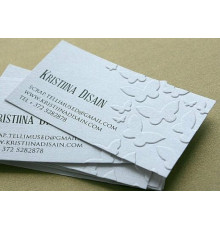 Визитка с конгревом