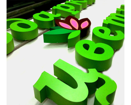 Объемные буквы